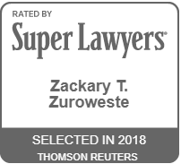 SuperLawyers - Business Litigation - Zackary Zuroweste Clearwater Lawyer